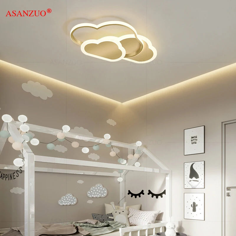 Modern LED cloud ceiling lamp: light up your nights