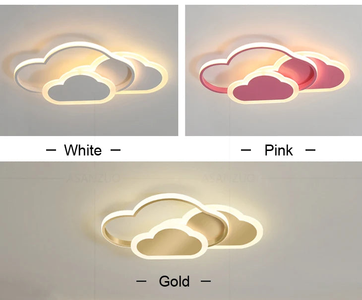 Modern LED cloud ceiling lamp: light up your nights