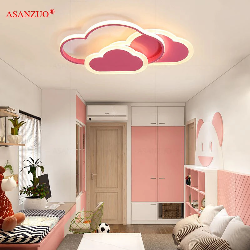 Modern LED cloud ceiling lamp: light up your nights