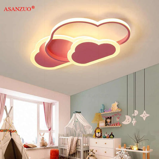 Modern LED cloud ceiling lamp: light up your nights