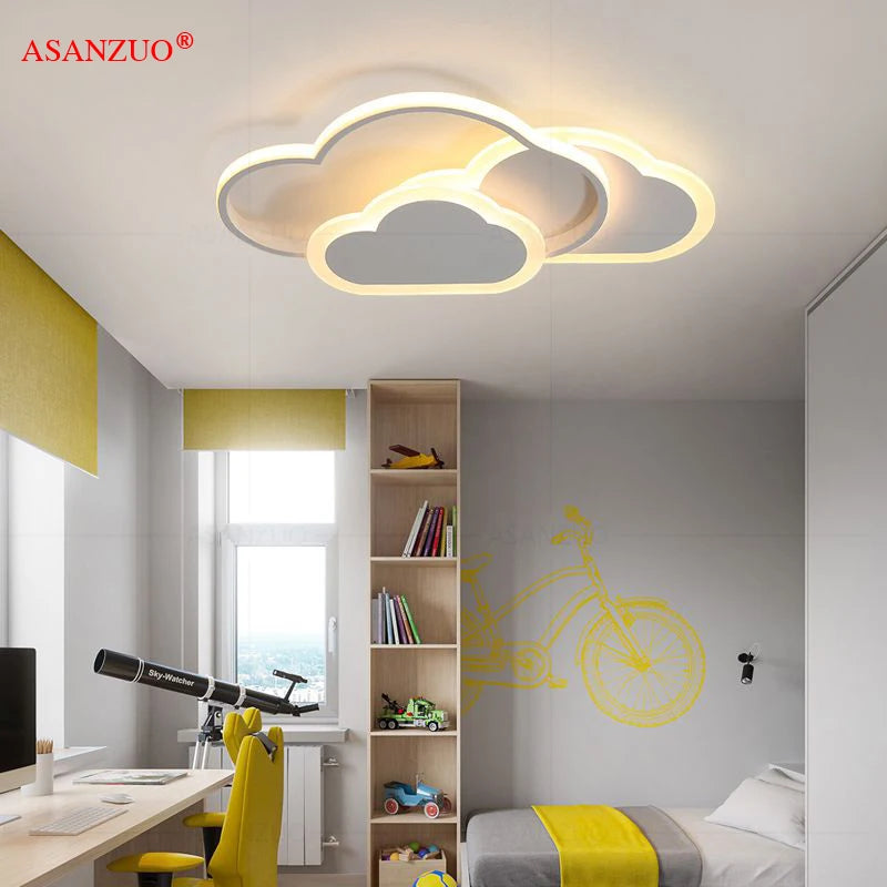 Modern LED cloud ceiling lamp: light up your nights