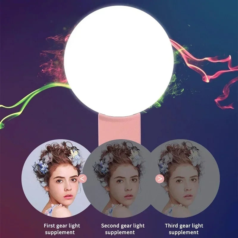 Portable LED ring light
