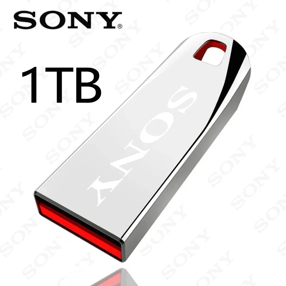 SONY Original 2TB Usb3.0 Flash Drives High Speed Metal Pendrive 1TB 32GB Portable Usb Drive Waterproof Memoria Usb Flash Disk