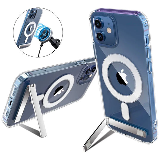 Clear Magnetic Case with Stand