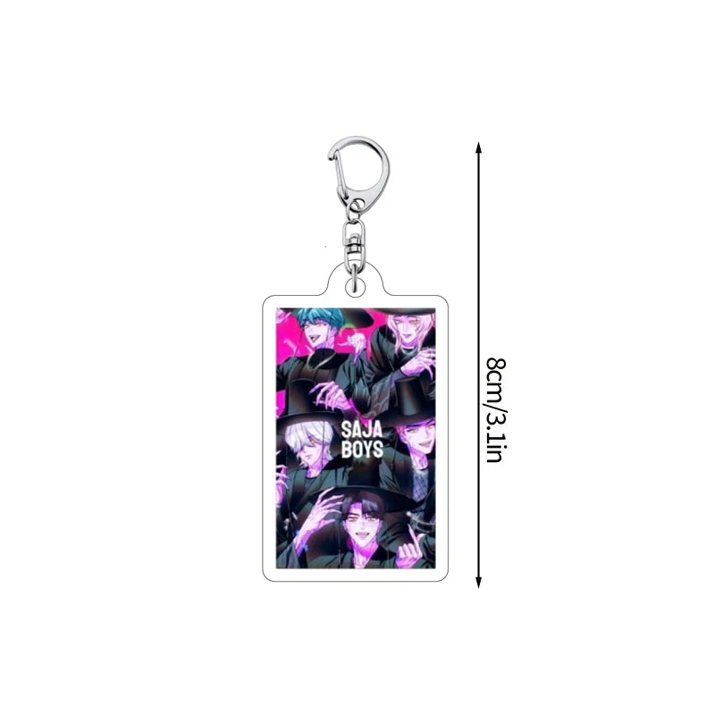 K-pop Demon Hunter keychains
