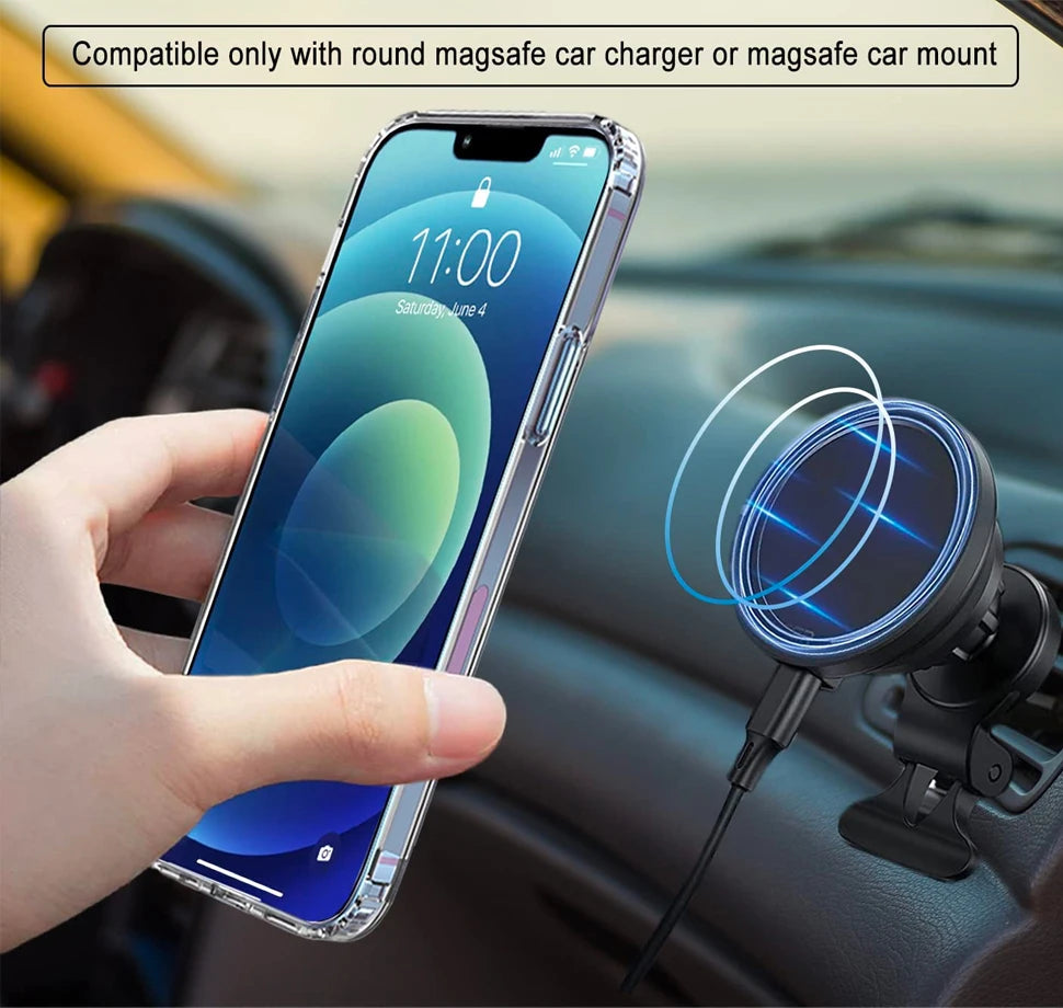 Clear Magnetic Case with Stand