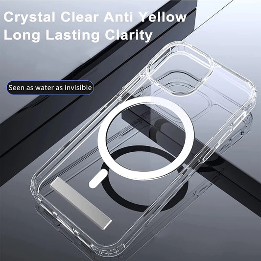 Clear Magnetic Case with Stand