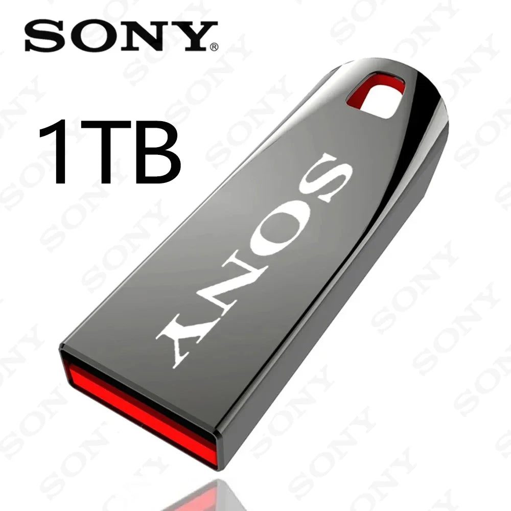 SONY Original 2TB Usb3.0 Flash Drives High Speed Metal Pendrive 1TB 32GB Portable Usb Drive Waterproof Memoria Usb Flash Disk