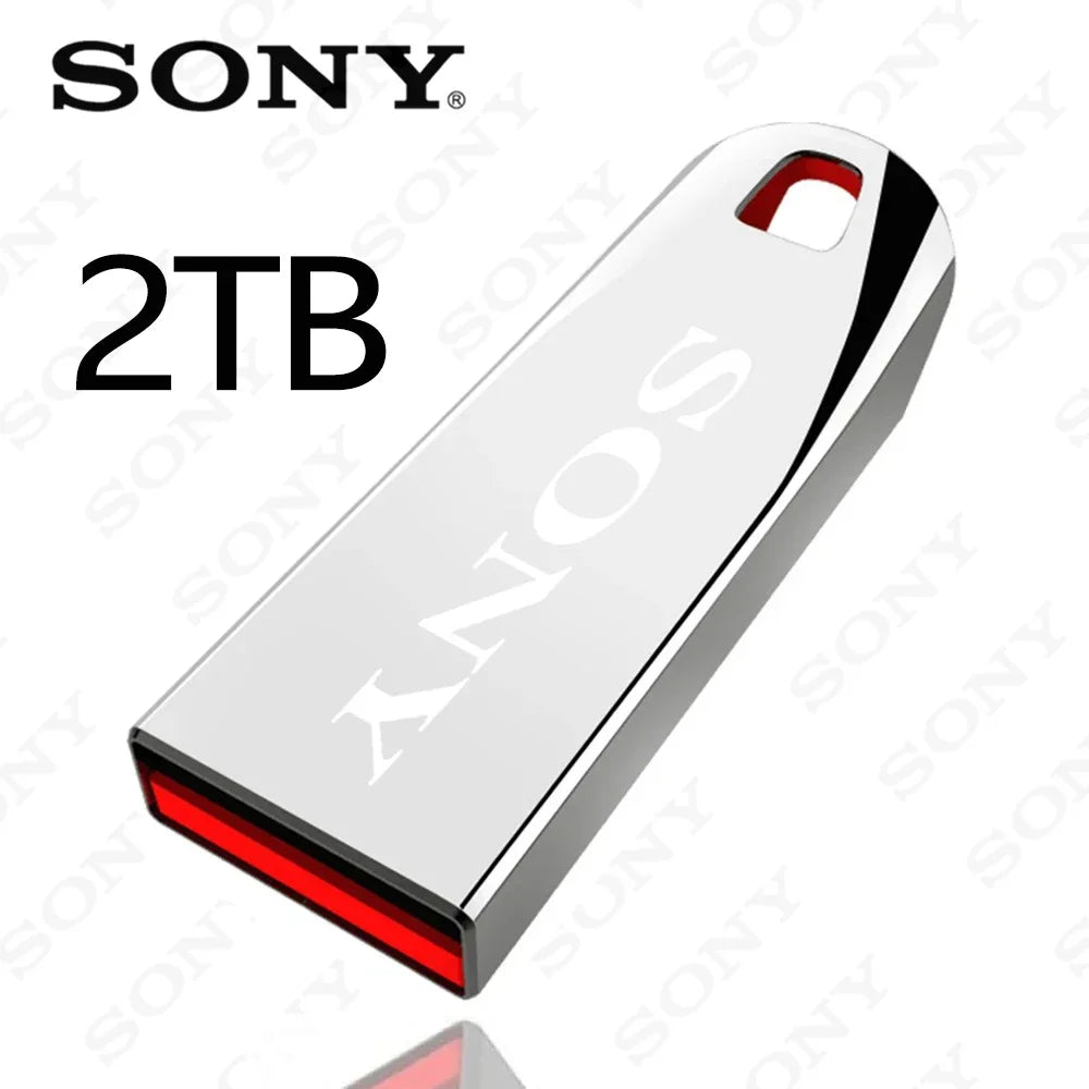 SONY Original 2TB Usb3.0 Flash Drives High Speed Metal Pendrive 1TB 32GB Portable Usb Drive Waterproof Memoria Usb Flash Disk