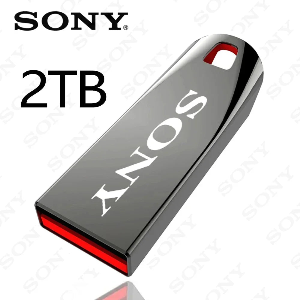 SONY Original 2TB Usb3.0 Flash Drives High Speed Metal Pendrive 1TB 32GB Portable Usb Drive Waterproof Memoria Usb Flash Disk